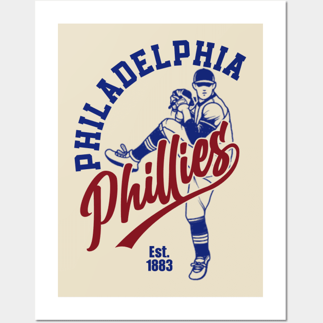 Philadelphia Phillies By Semrawud Wall Art by semrawud